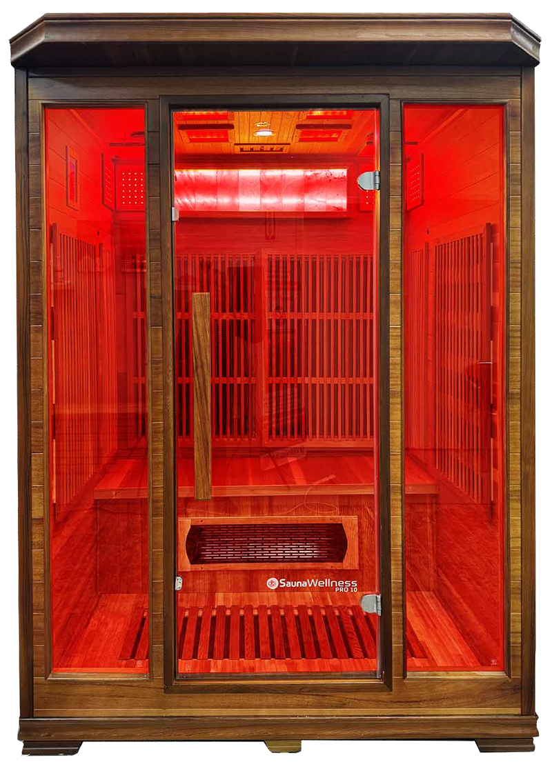 SaunaWellness PRO 10 Infrared Sauna